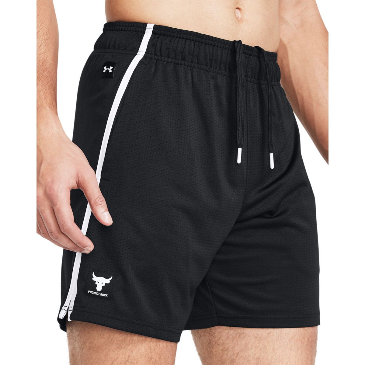 Under Armour Men's Project Rock Payoff Mesh Shorts