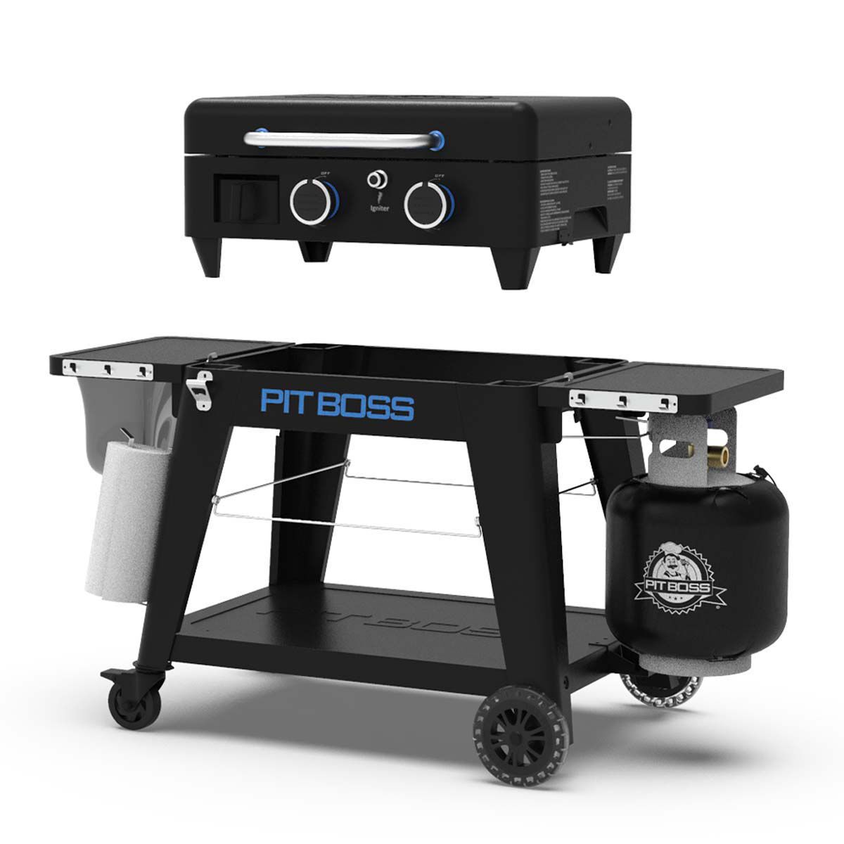 Pitboss 2 Burner Lift Off Griddle