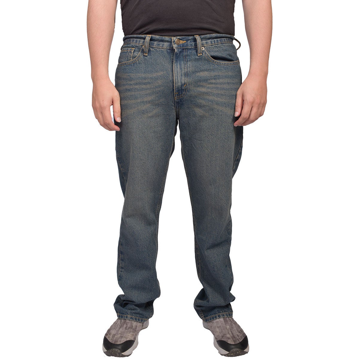 Full Blue Men's Athlete Fit Jean