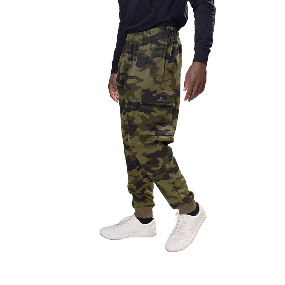 Spalding Men's Camo Cargo Jogger