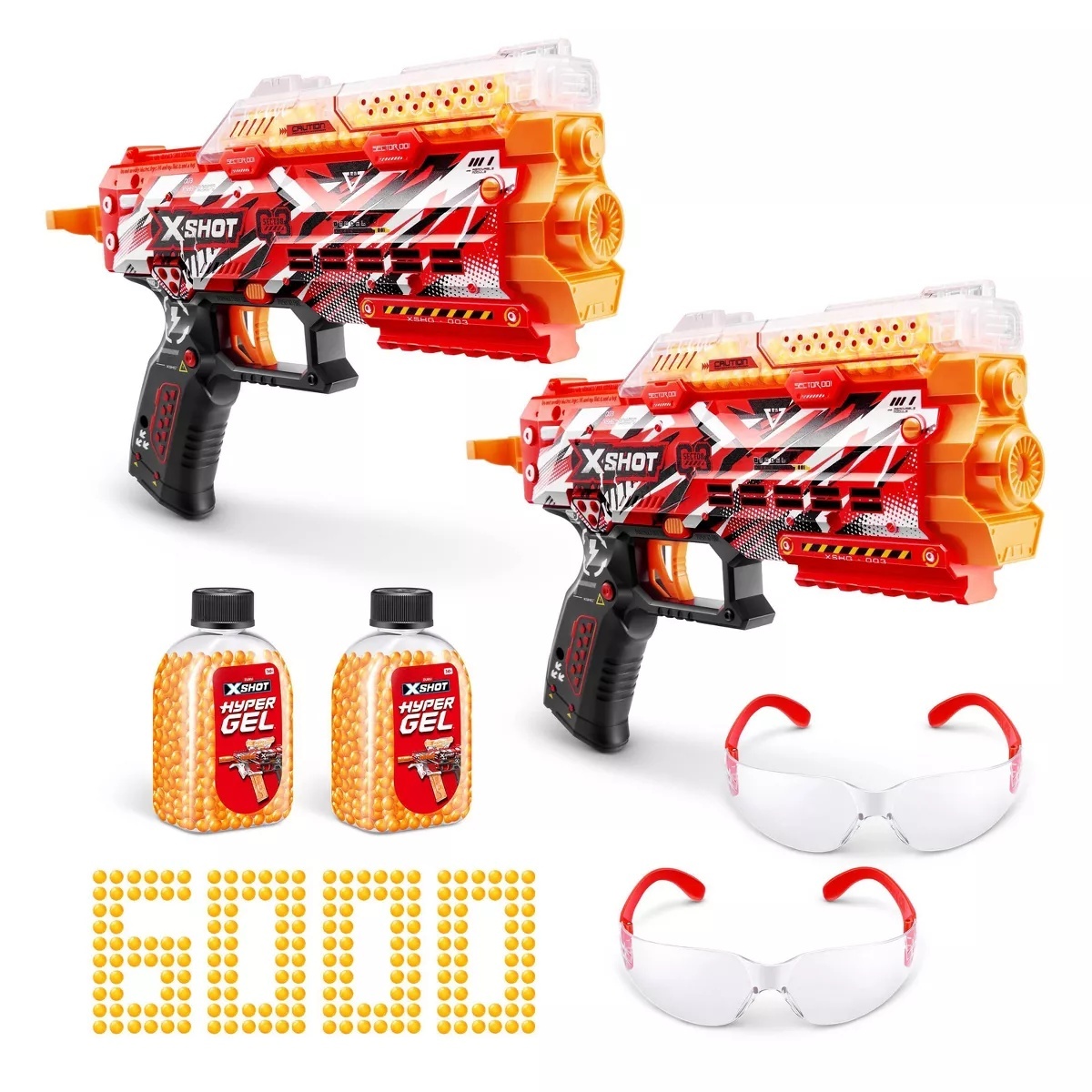 X-shot X-Shot Hyper Gel Stinger Toy Gel Blaster 2-Pack