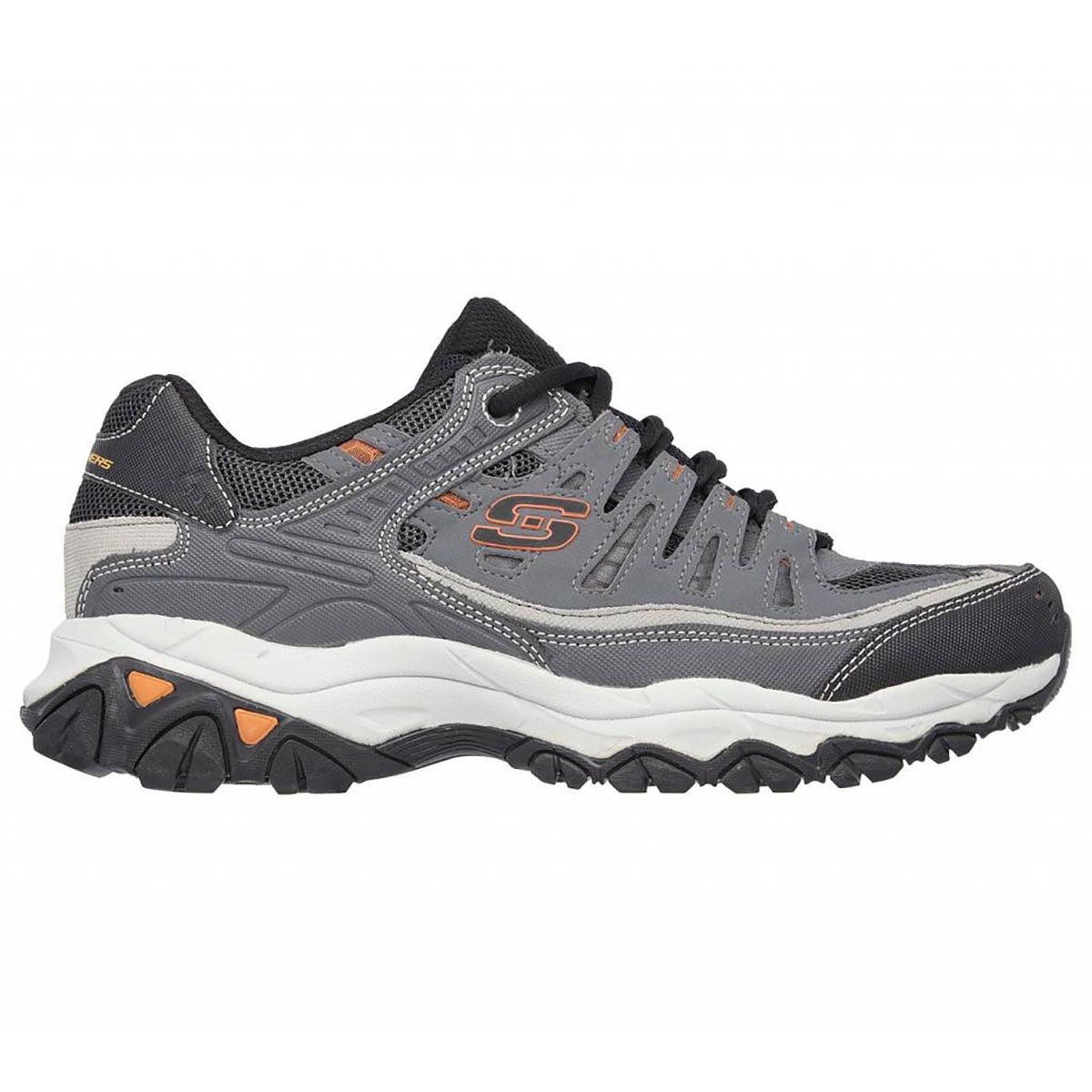 Skechers Qtr Cut Out Lace Up Trail Shoe W/Memory Foam