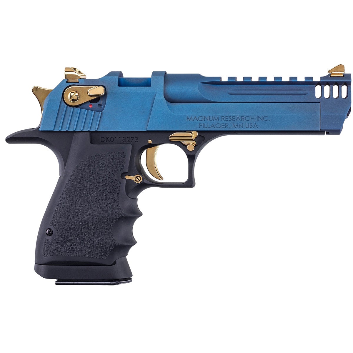 Magnum Research DE EGL50AE5BLK/CRBBLU/GLD Pistol