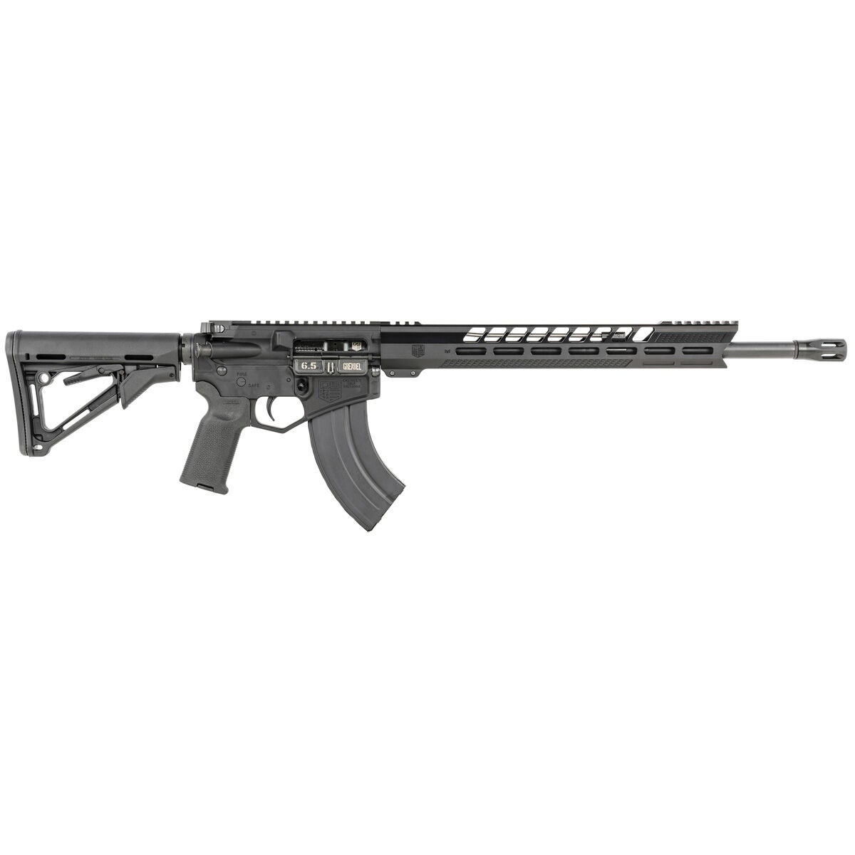 Diamondback 6.5GRN 18IN BLK/GLD 28R BLK Tactical Centerfire Rifle