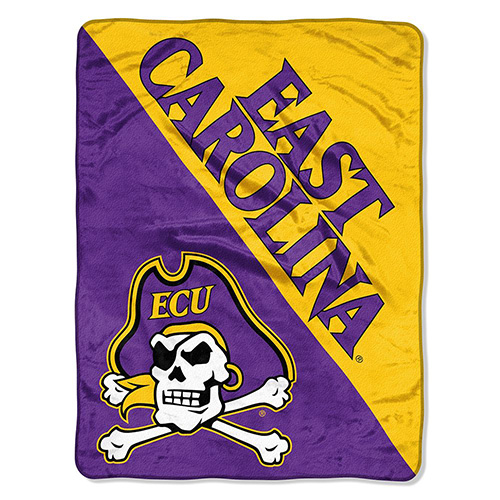 Northwest Co East Carolina Micro Raschel Throw Blanket