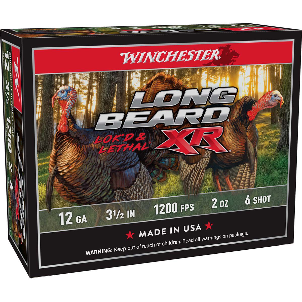 Winchester Long Beard 12 Ga 3.5" 6 Ammo