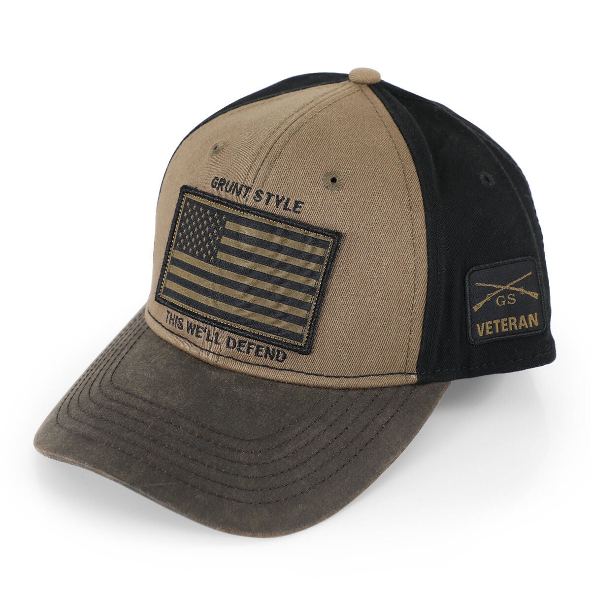 Grunt Style Veteran Flag Cap