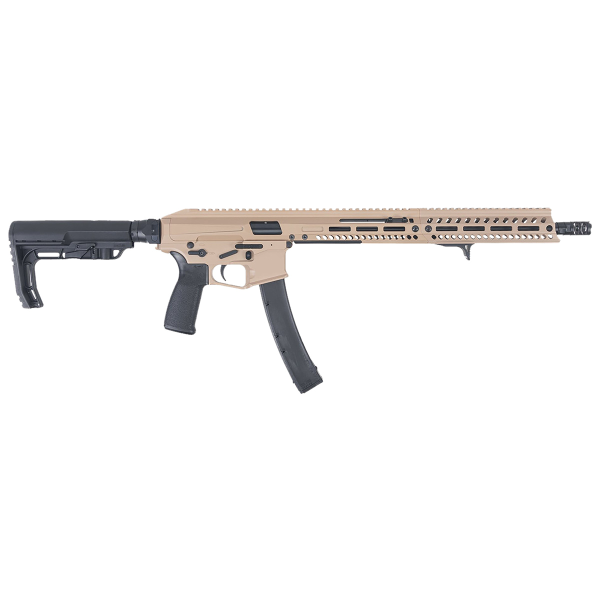 Patriot Ordnanc PHOENIX 9MM 16.25 35R FDE Tactical Centerfire Rifle