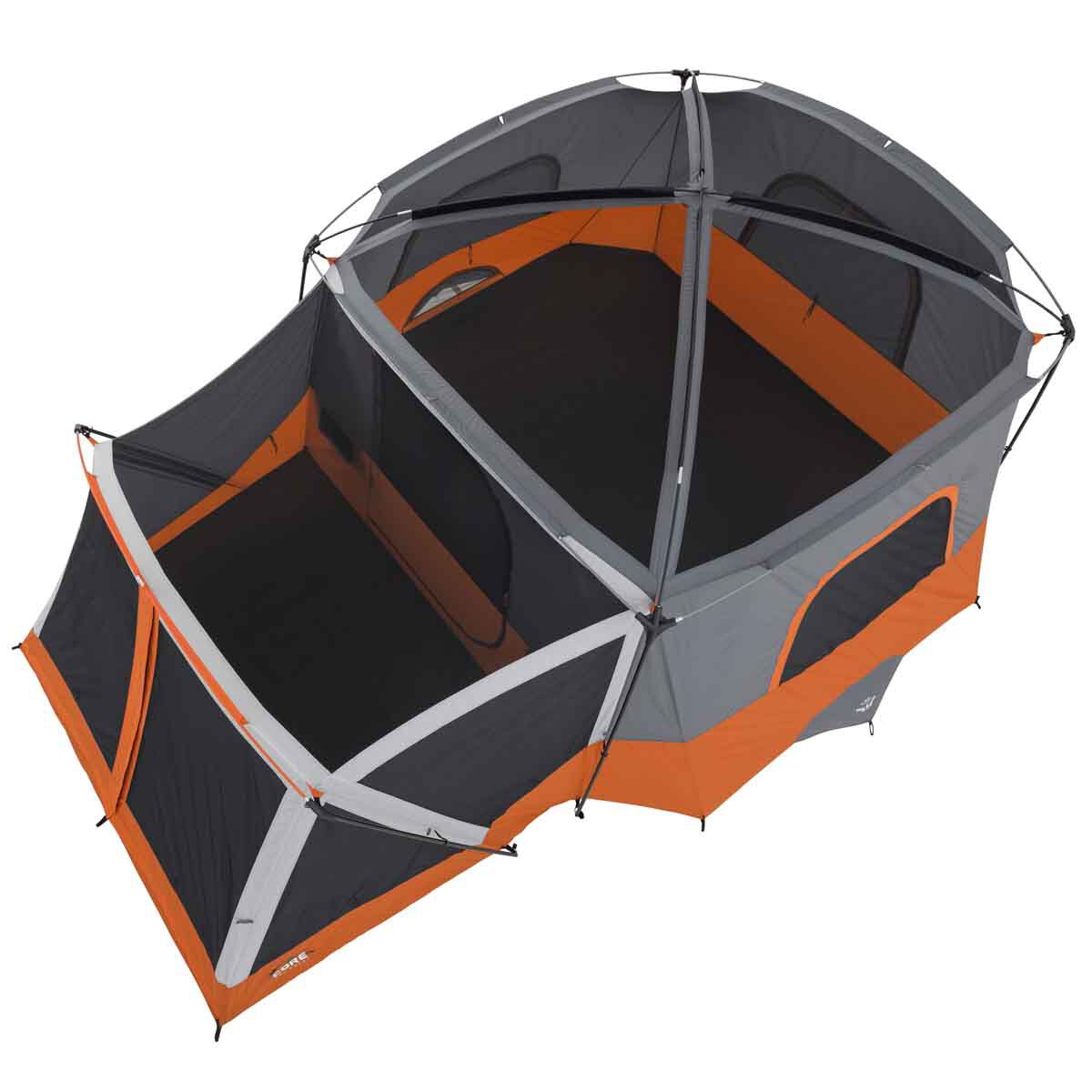 Core Equipment Core 11P Cabin Tent w/Screen Room
