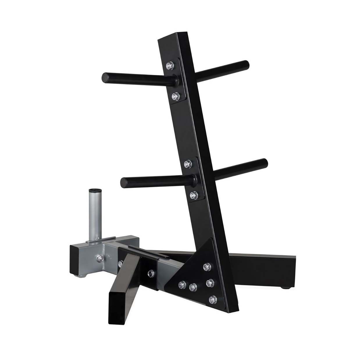 Cap Standard Plate Stand - Black/Silver