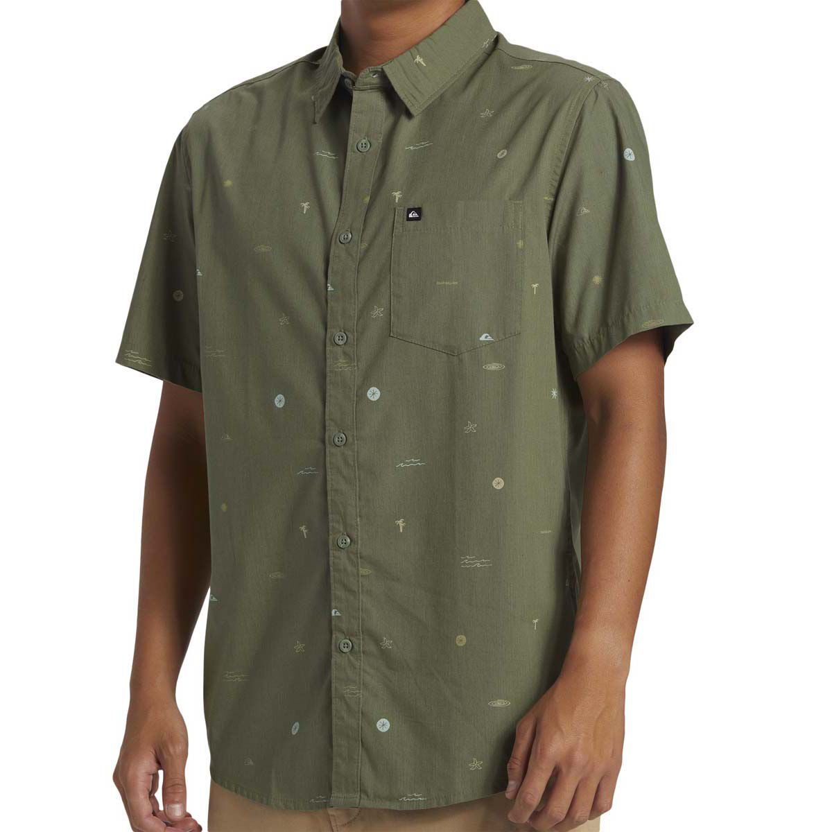 Quiksilver Mini Mo Classic Ss Woven Top