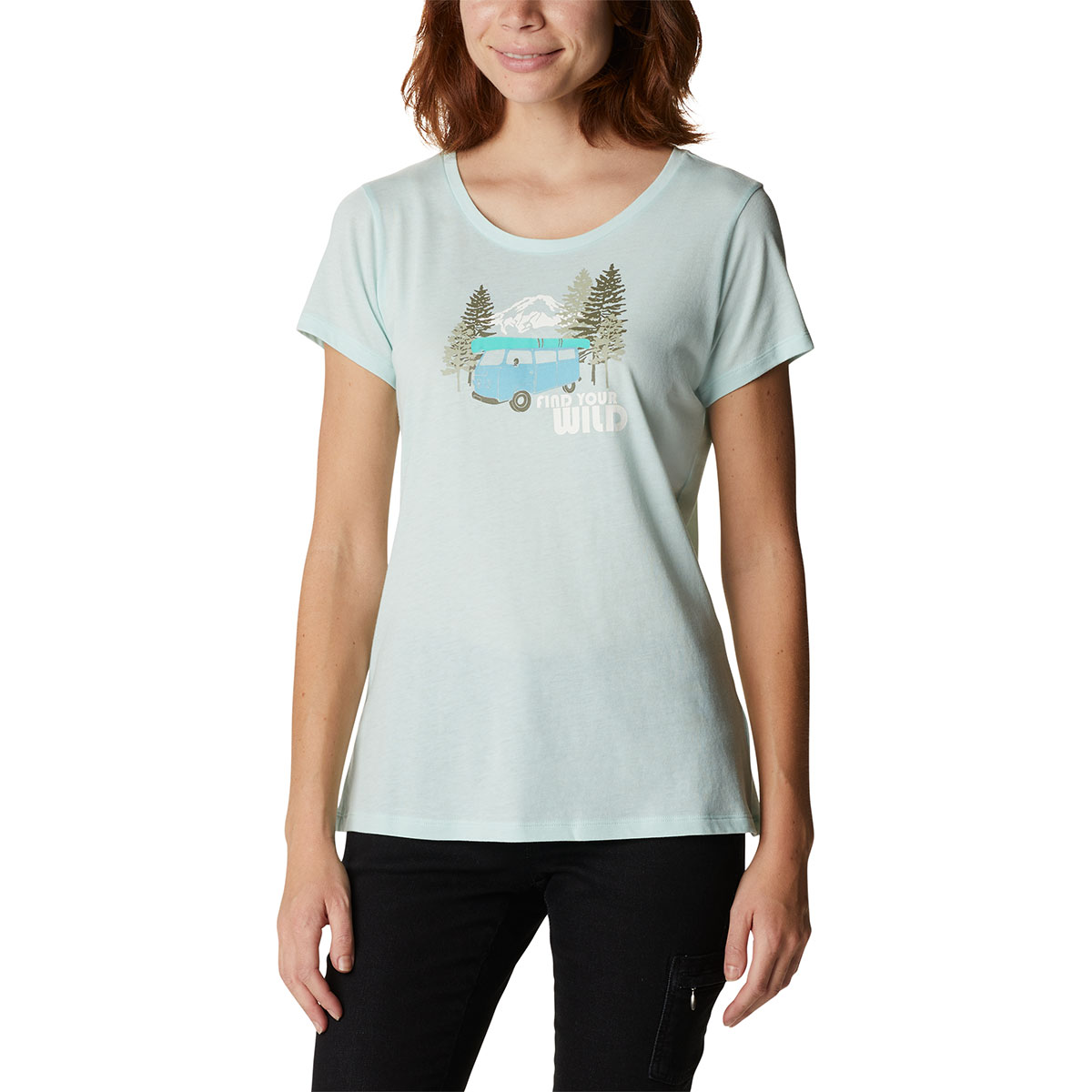 Columbia Women's Daisy Days SS Graphic Tee