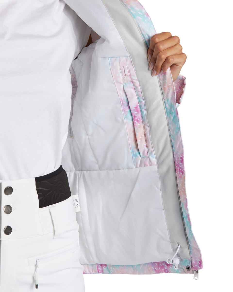 Roxy Women's Galaxy Watercolor Dot Jacket