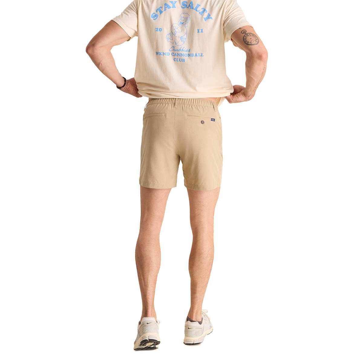 Chubbies Men's Laugh A Lattes 6" Heather Everywear Performance Short