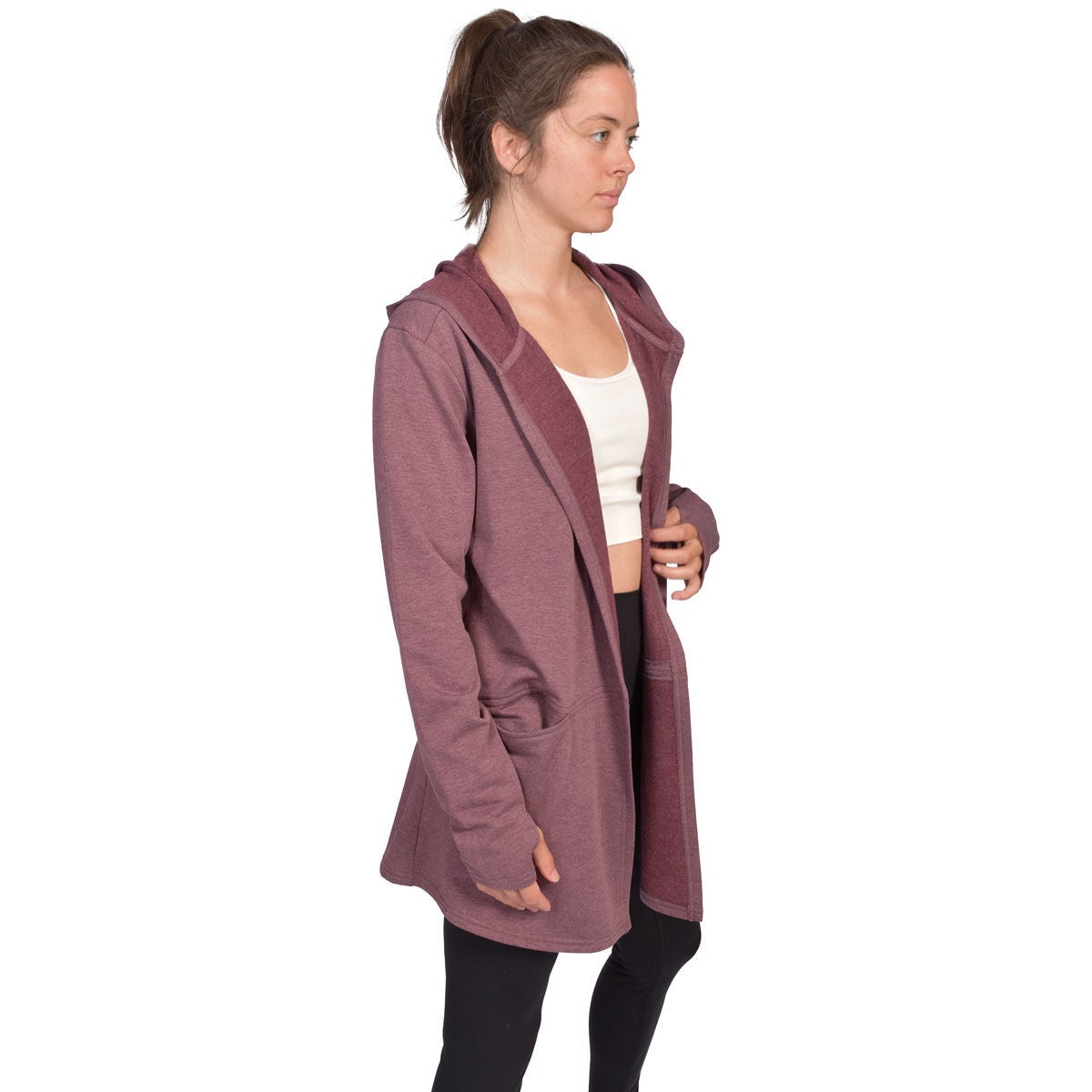 Rbx Women's Hooded Cardigan