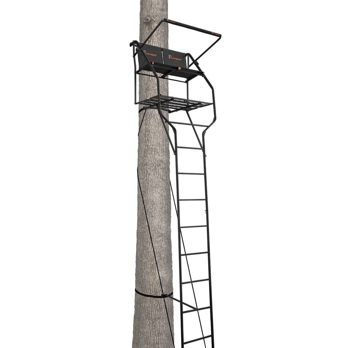 Two Stand Ladder Ol' Man Treestd 18' Marksman 2-Person Ladder Stand