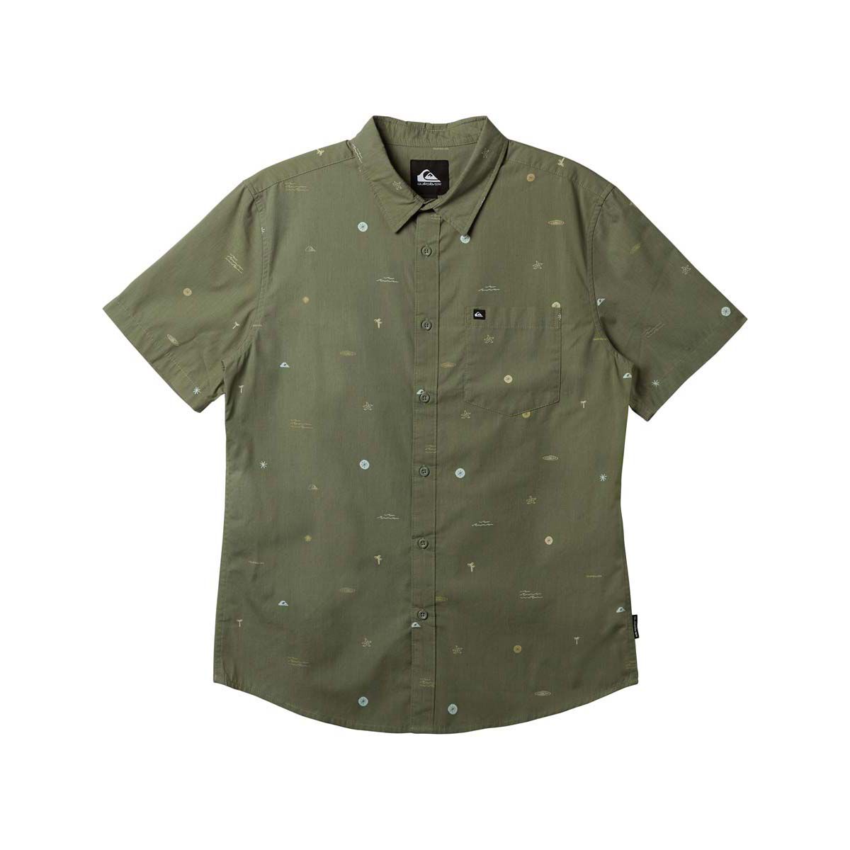 Quiksilver Mini Mo Classic Ss Woven Top