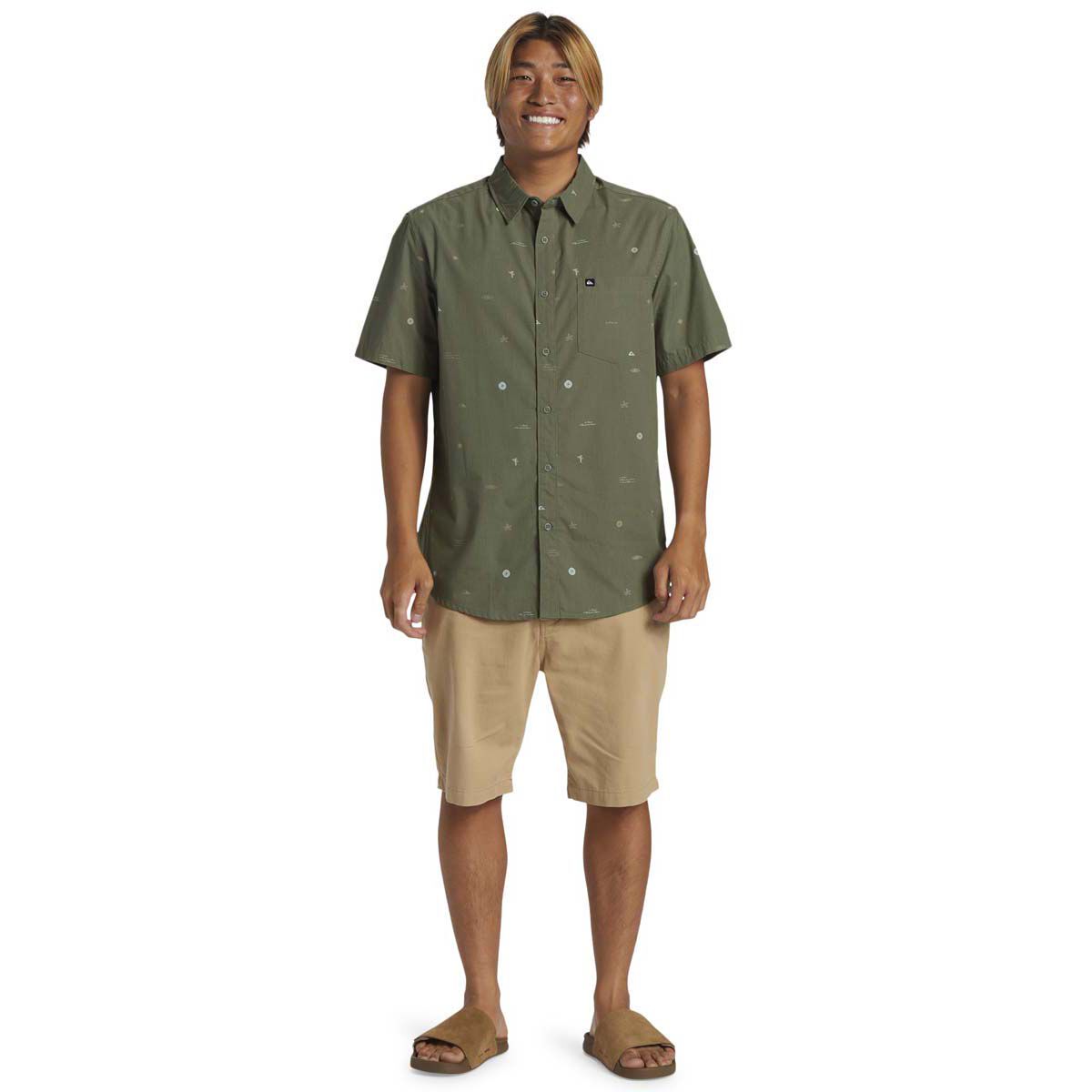 Quiksilver Mini Mo Classic Ss Woven Top