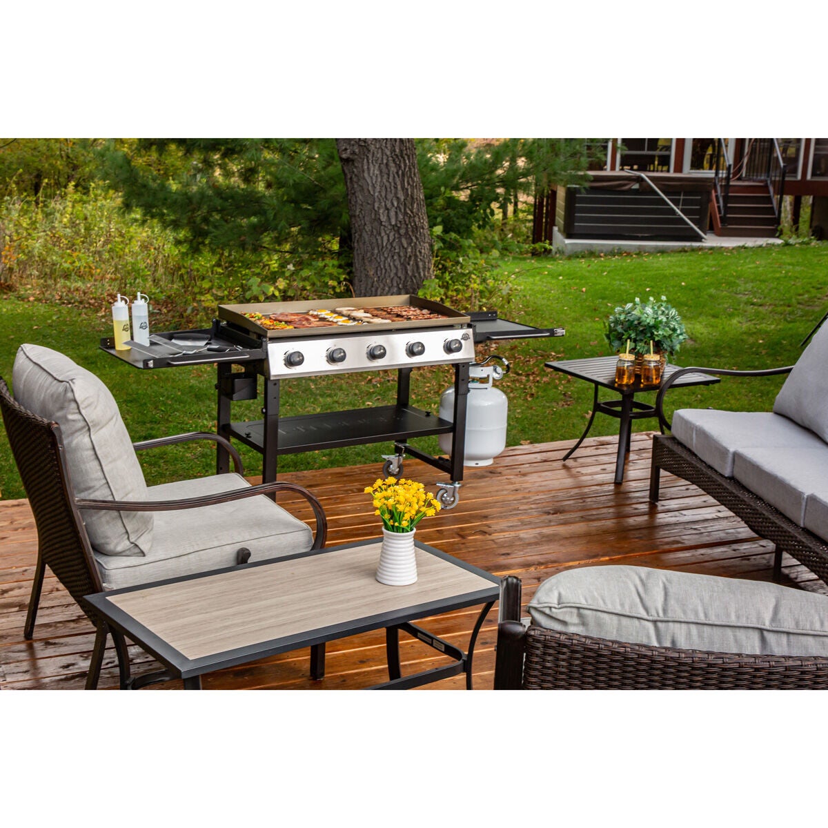 Pitboss Five Burner Deluxe Griddle