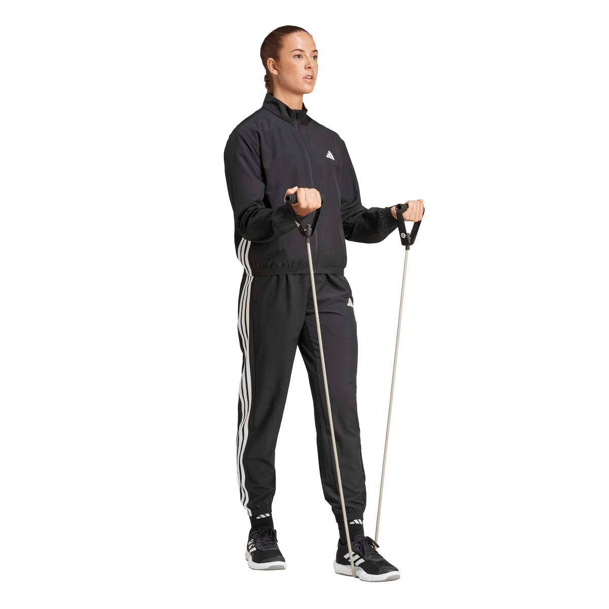 adidas Women's Train Essentials 3-Stripes Warm-Up Jacket