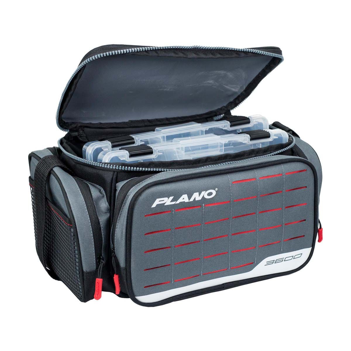 a series plano tackle bag Weekend 3600 Gray Case backed fabric Plano Weekend Series 3600 Soft