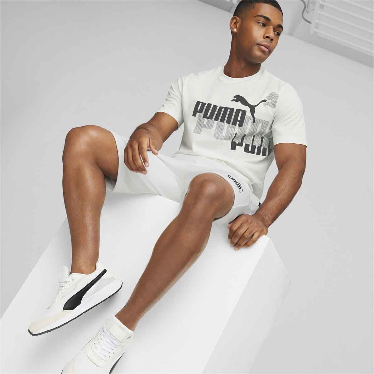 Puma Men's ESS+ Logo Power Tee