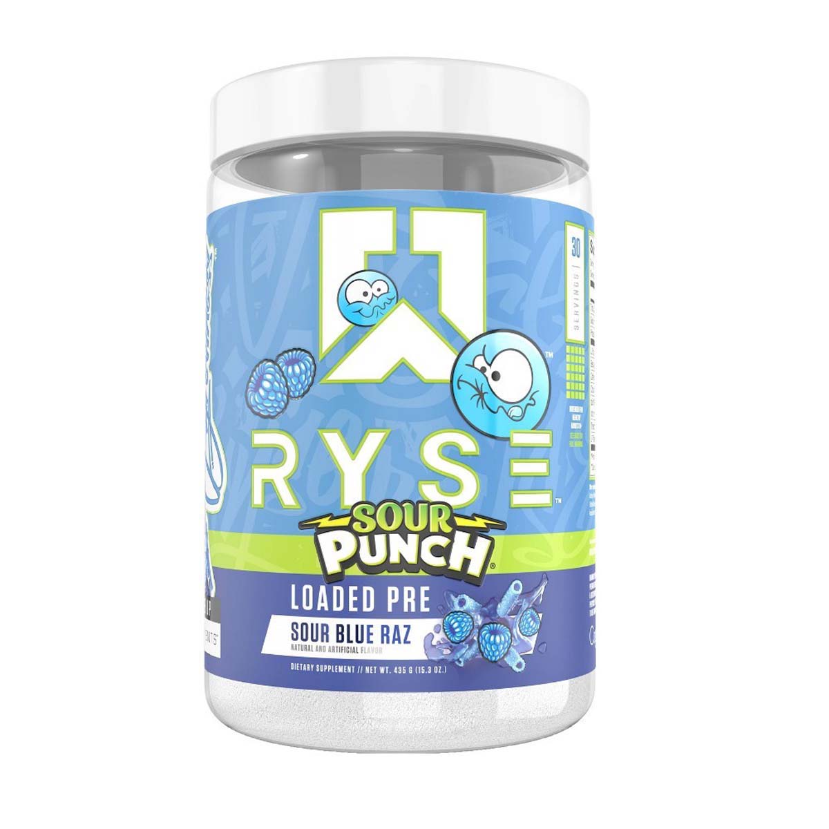 Ryse Sour Punch Blue Raspberry Pre Workout
