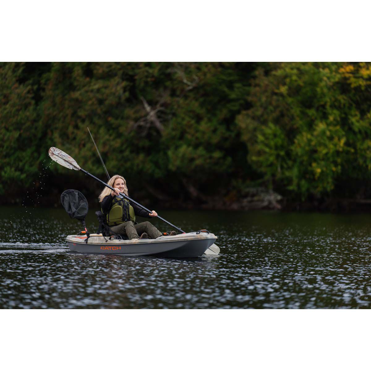 Pelican Catch Classic 100 Sit-On-Top Fishing Kayak, 10'