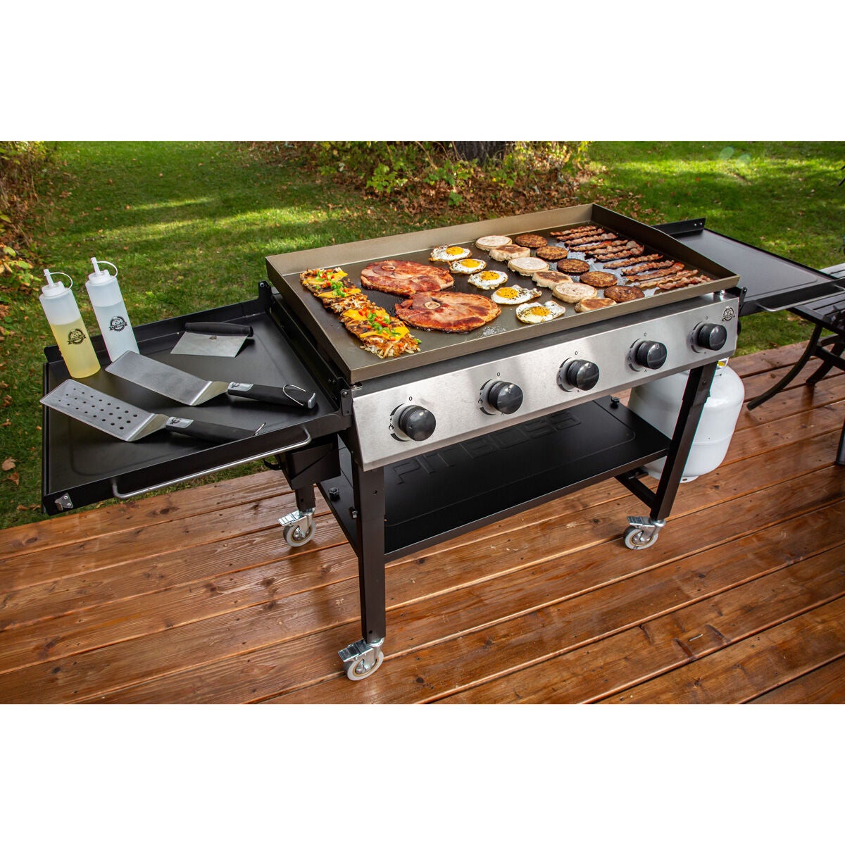 Pitboss Five Burner Deluxe Griddle