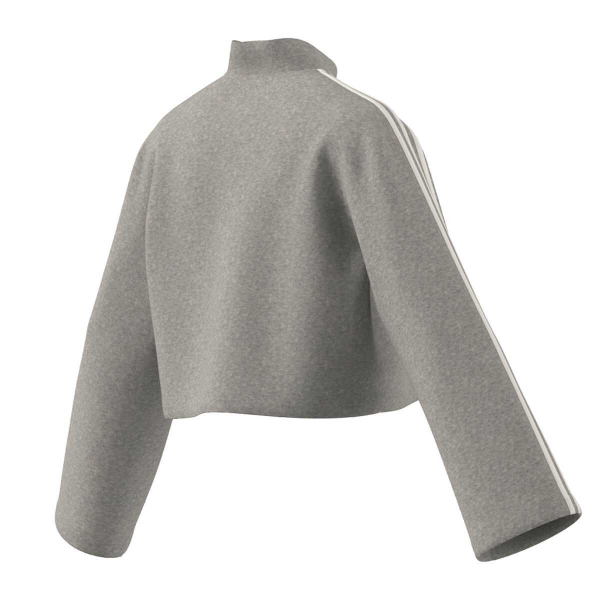 adidas Women's Essentials 3-Stripes Fleece Quarter-Zip Sweatshirt