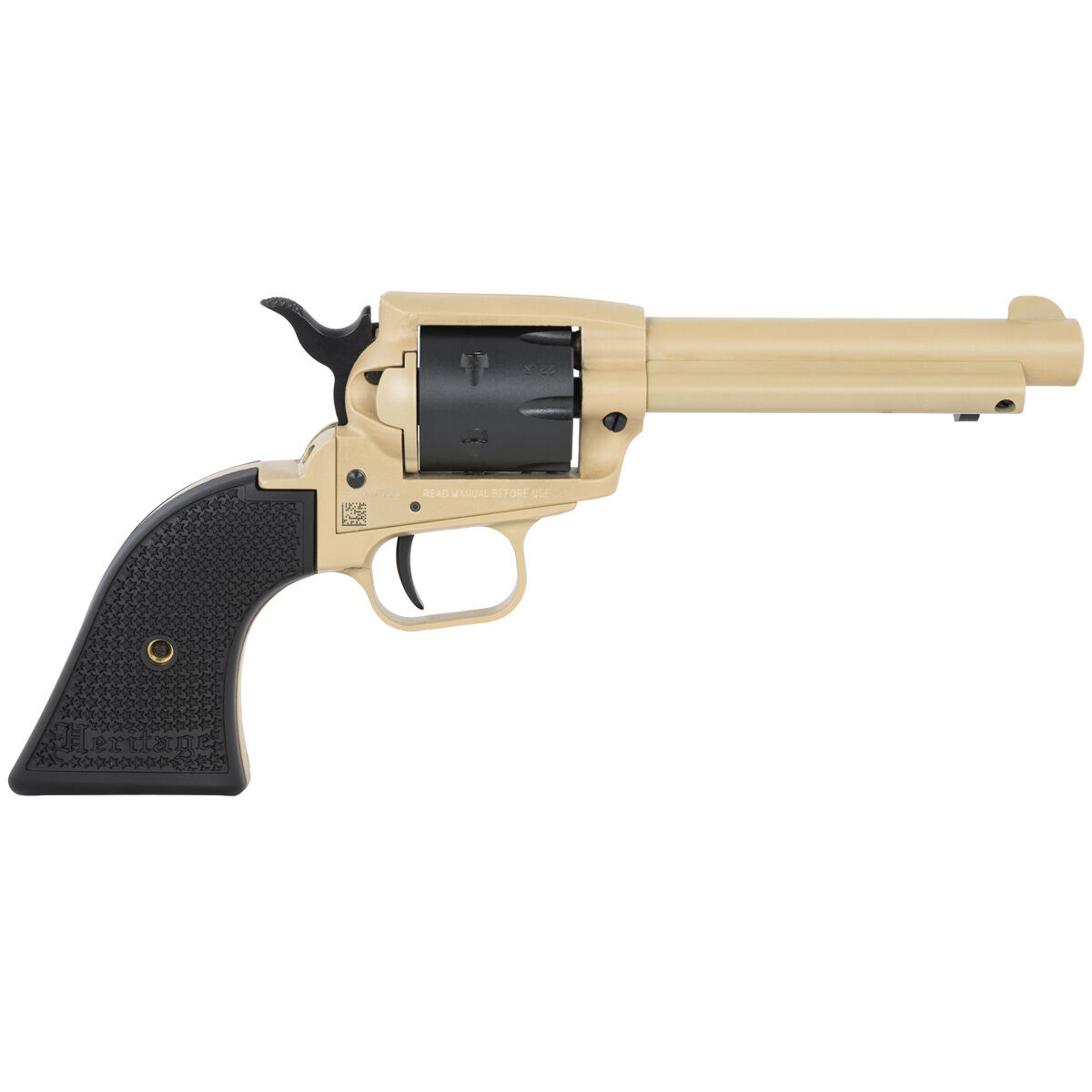 Heritage Mfg RR 22LR 6rd 4.75" Sand Revolver