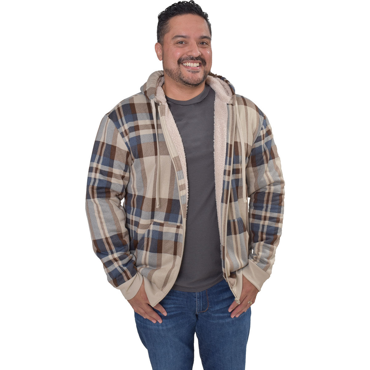 Canyon Creek Men's Sherpa Lined Hoody
