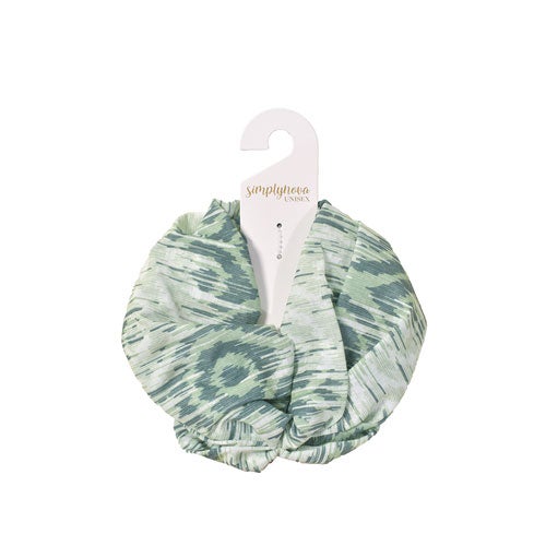 Simply Nova Women's Swirl Tube Headwrap