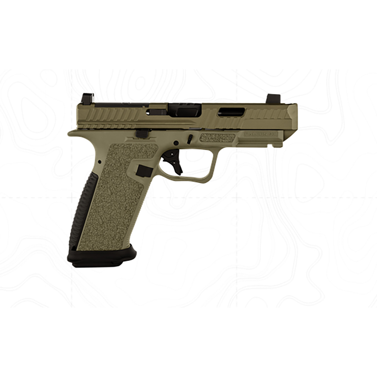 Live Free Armor Falcon 9XC 9mm FDE Pistol