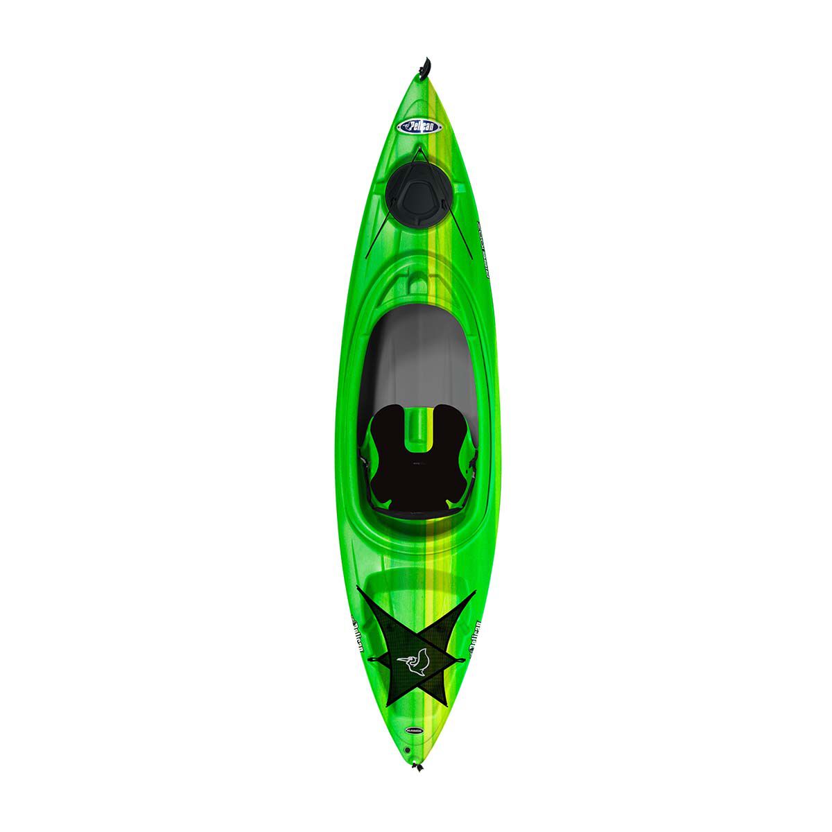 Pelican Rise 100X Recreational Sit-In Kayak, 10'