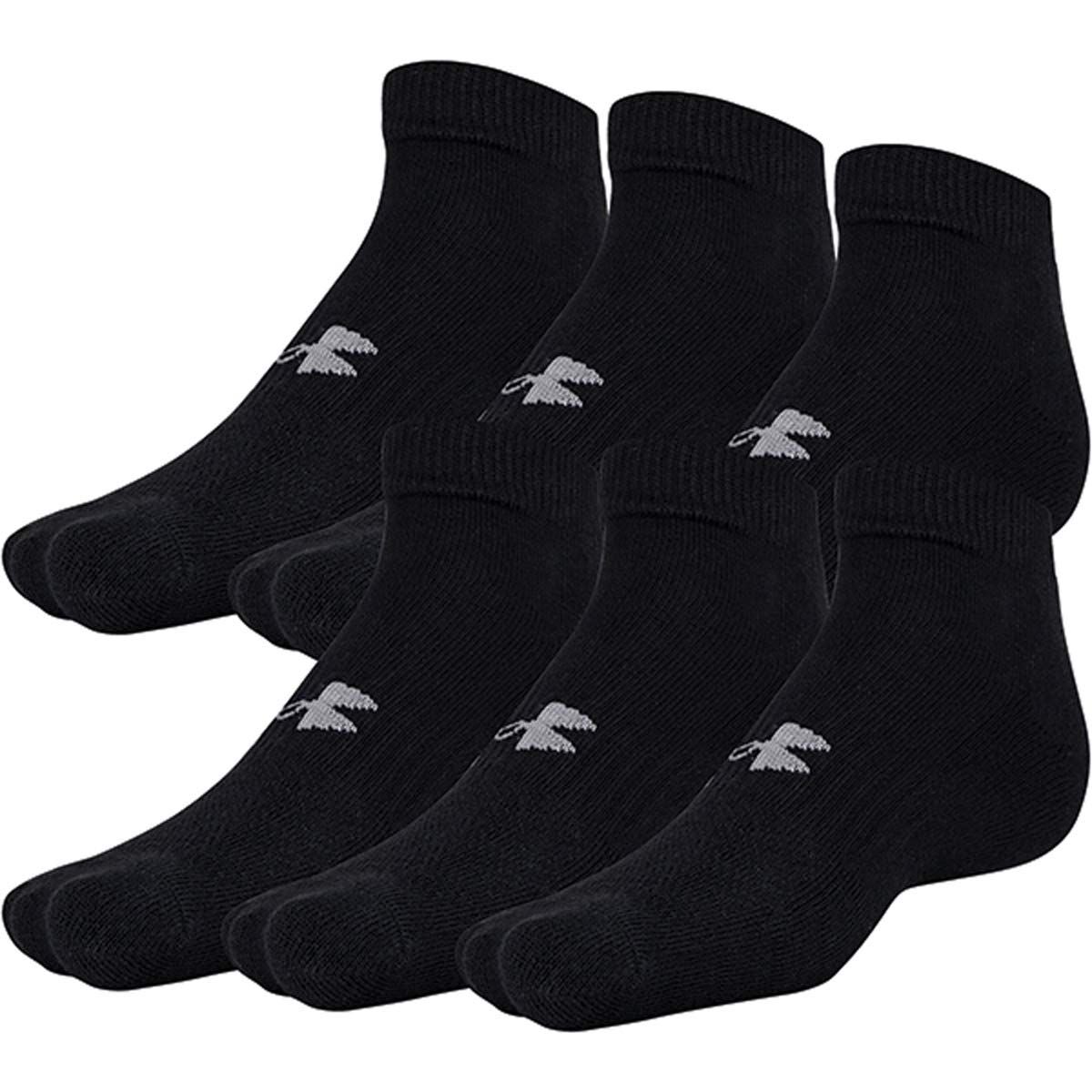 Under Armour Unisex Training Cotton Low Cut 6-Pack Socks