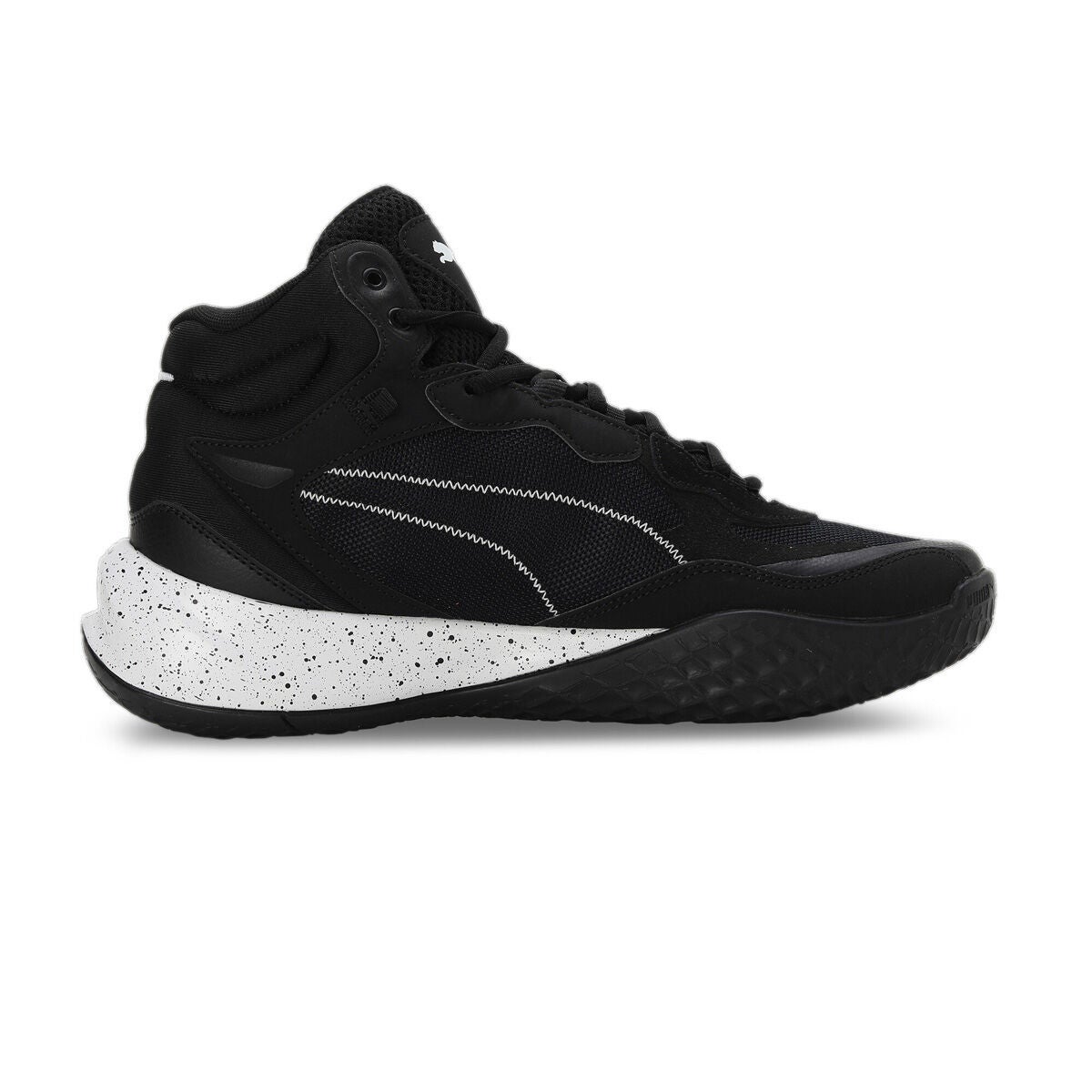 Puma Men's Playmaker Pro Mid Splatter Athletic Footwear