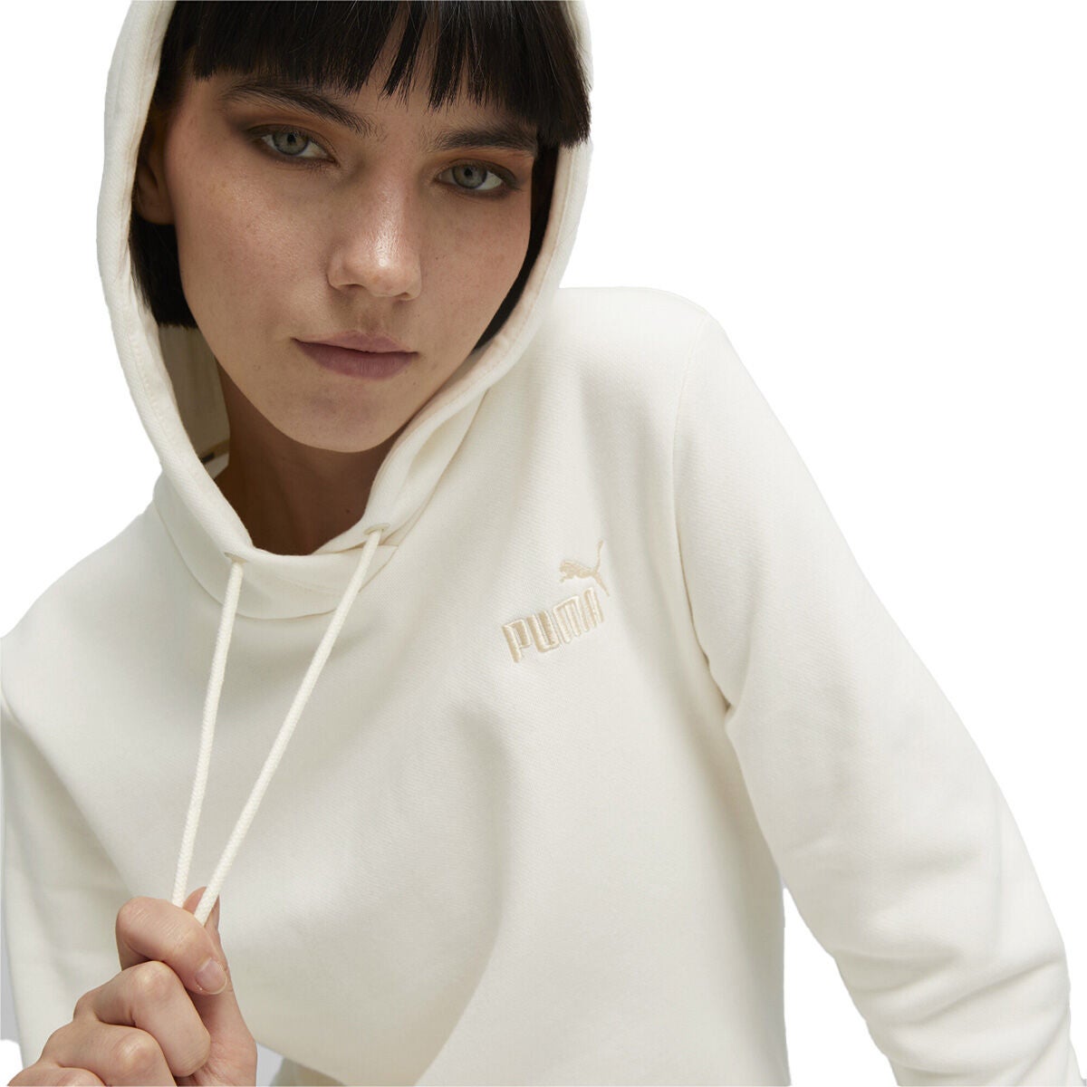Puma Women's Ess+ Embroidery Hoodie