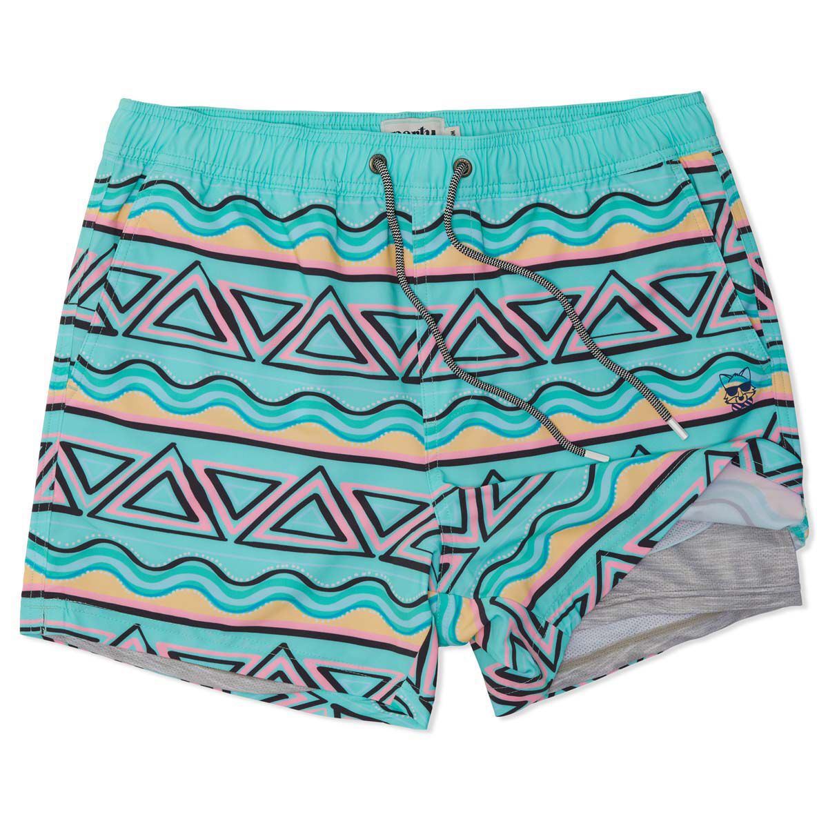 Party Pants Men's Fiesta Stripe Short