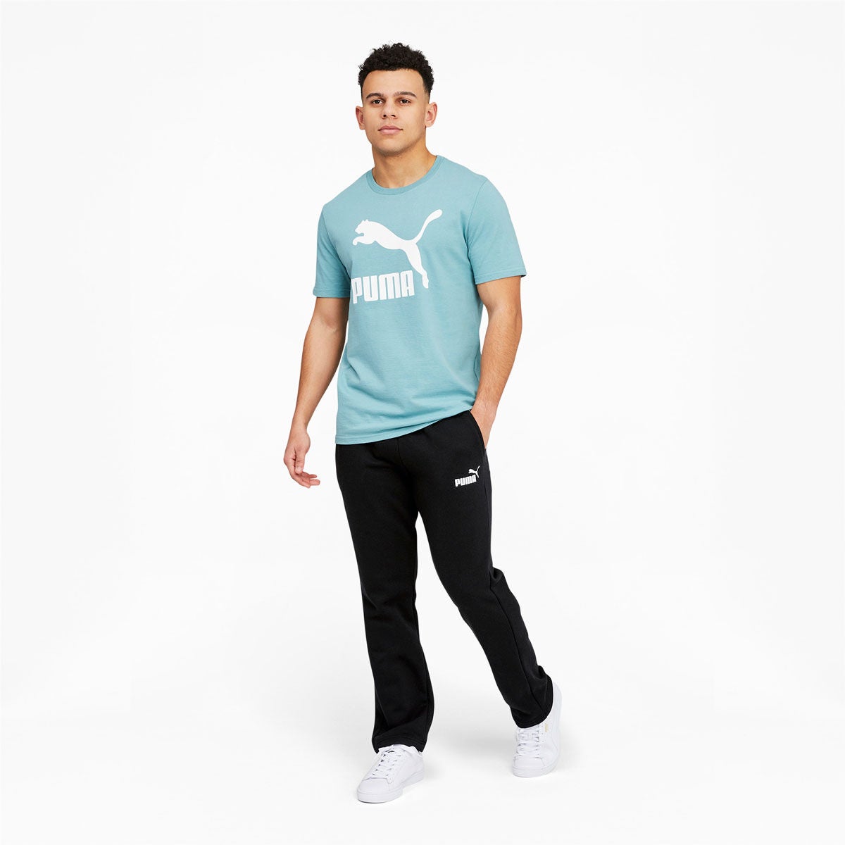 Puma Men's Ess Logo Pantss Fl Op