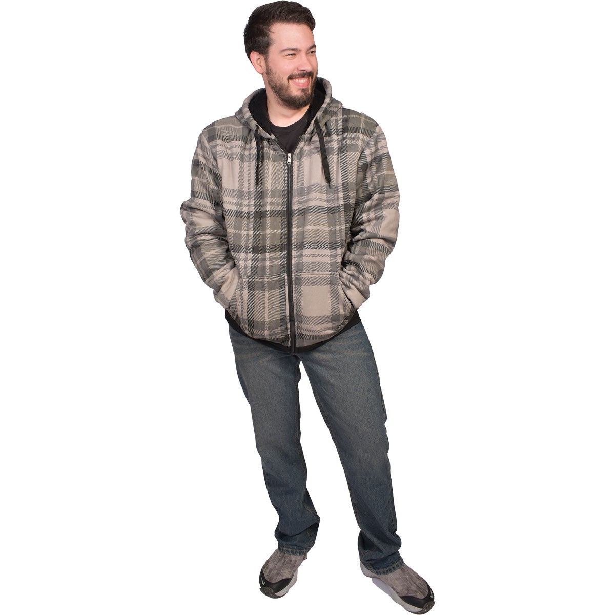 Big Ball Sports Men's Sherpa Lined Jacket