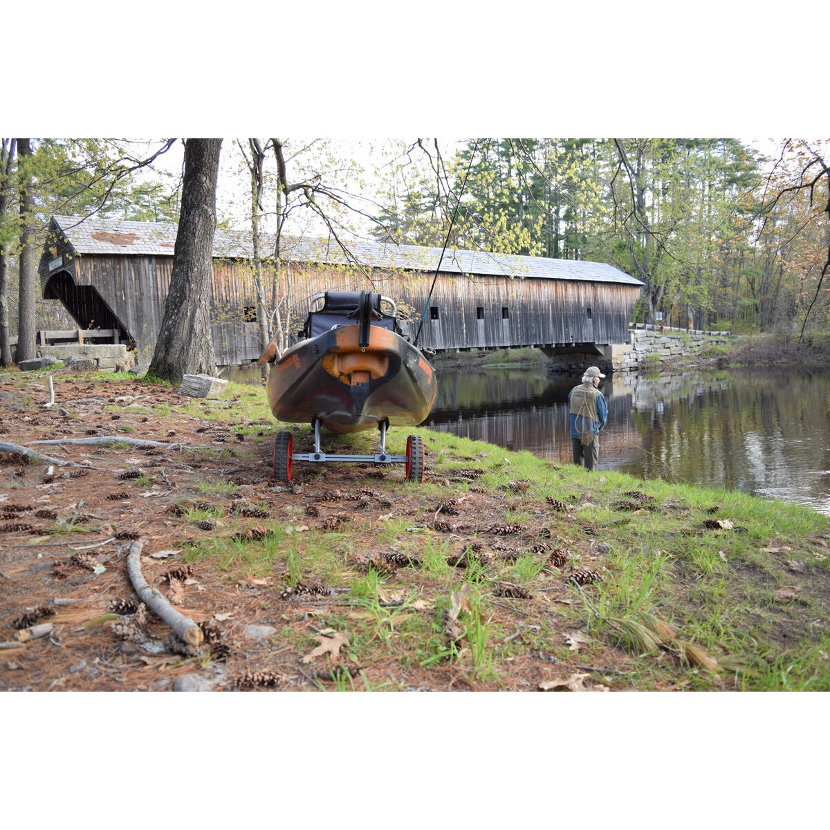 Malone XpressTRX Scupper Kayak Cart (with no-flat tires)MALONE