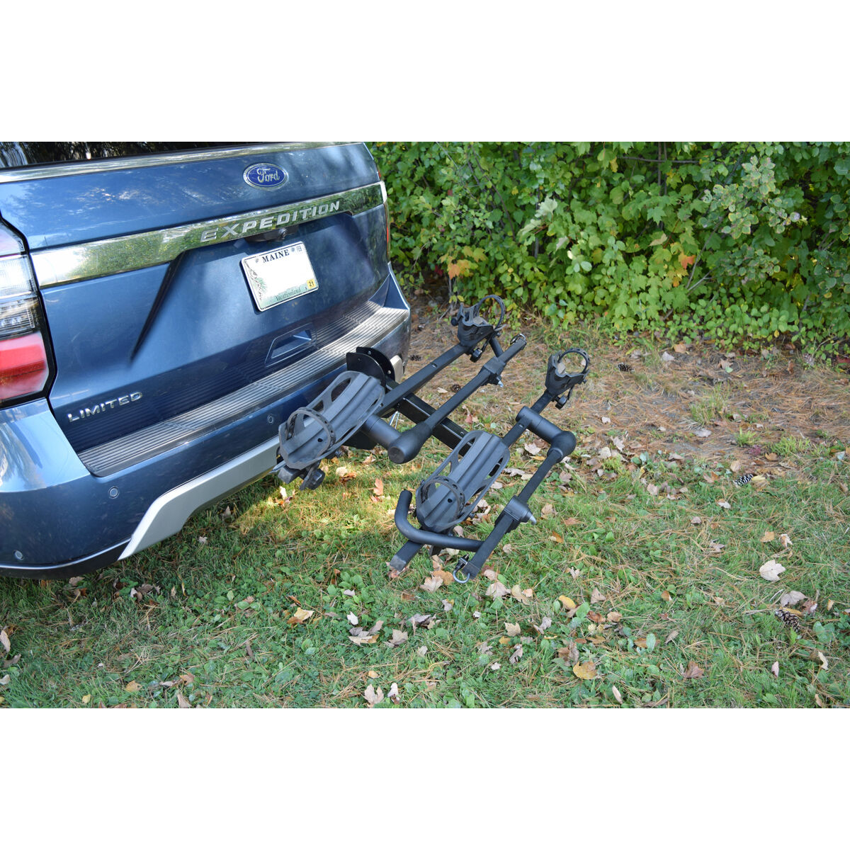 Malone Pilot HM2 - Hitch Mount Platform Expandable 2 Bike Carrier (2 )