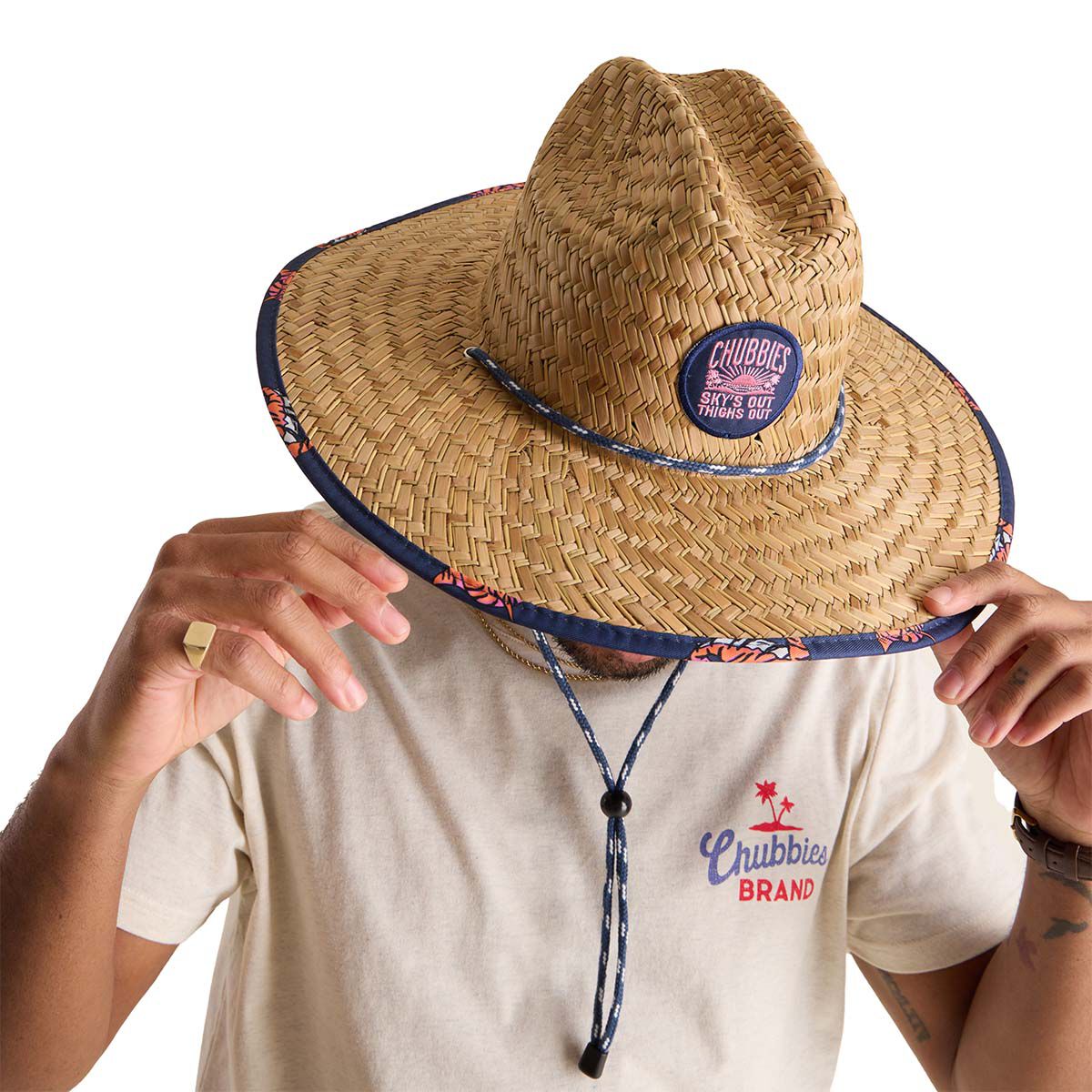 Chubbies Men's King of Men's Sea Straw Hat
