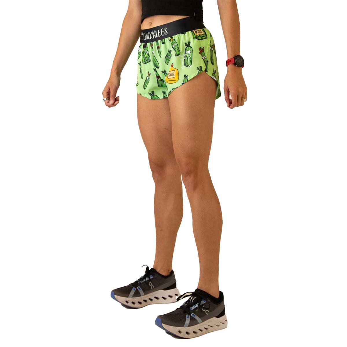 Chickn Legs Women's 1.5" Shorts Pickles