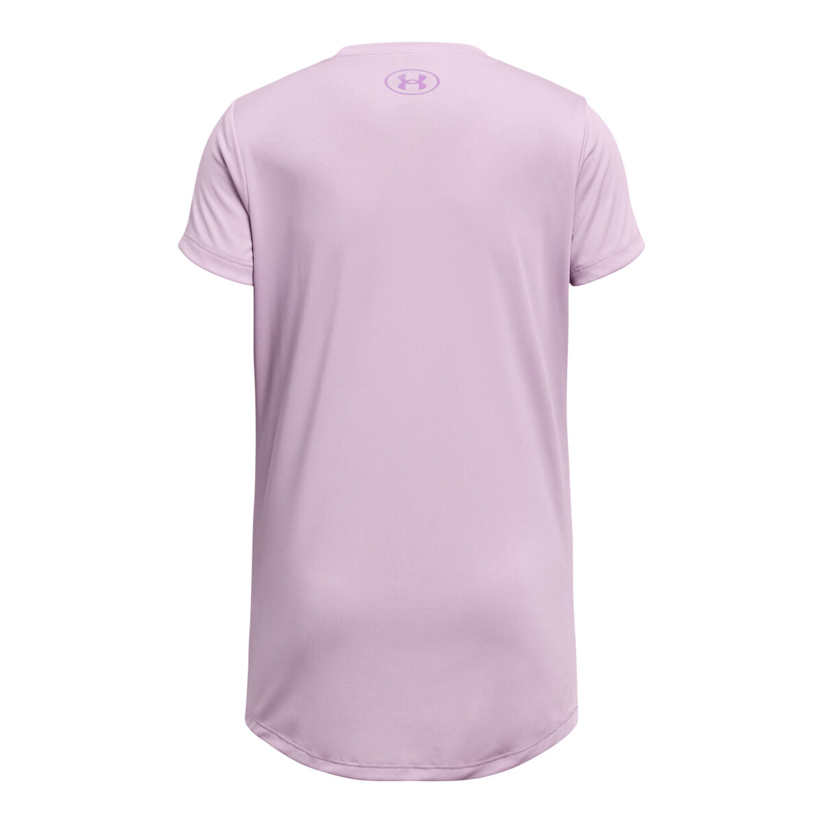 Under Armour Girls' Tech Print Fill Big Logo Short Sleeve Shirt