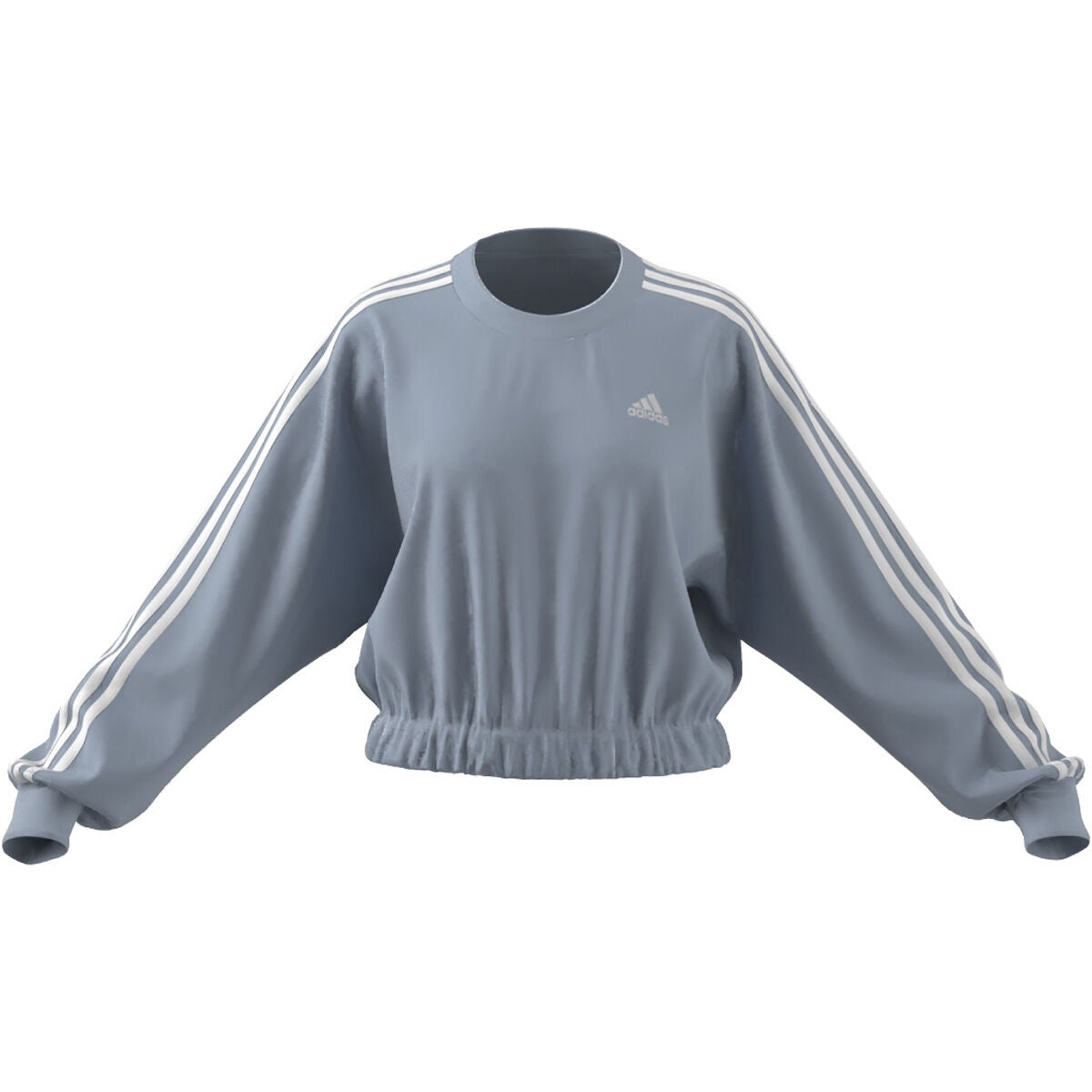 adidas Women's Essentials 3-Stripes Crop Sweatshirt