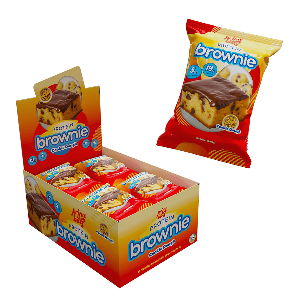 Ap Primebites Cookie Dough Protein Brownie