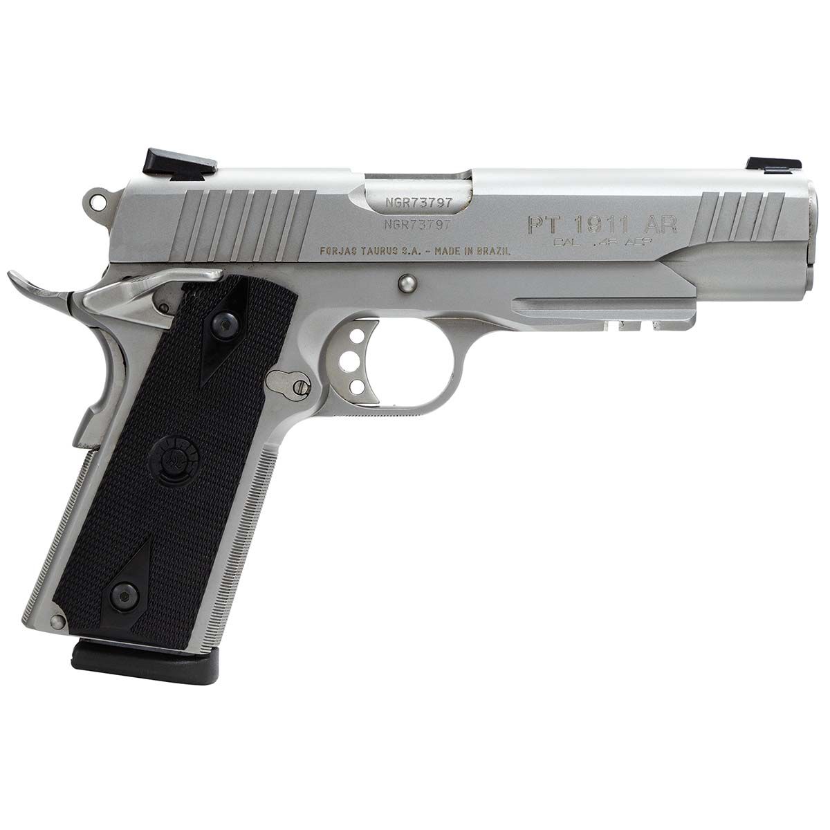 Taurus 1911 45 ACP Rail 5" 2x8R MSS Pistol