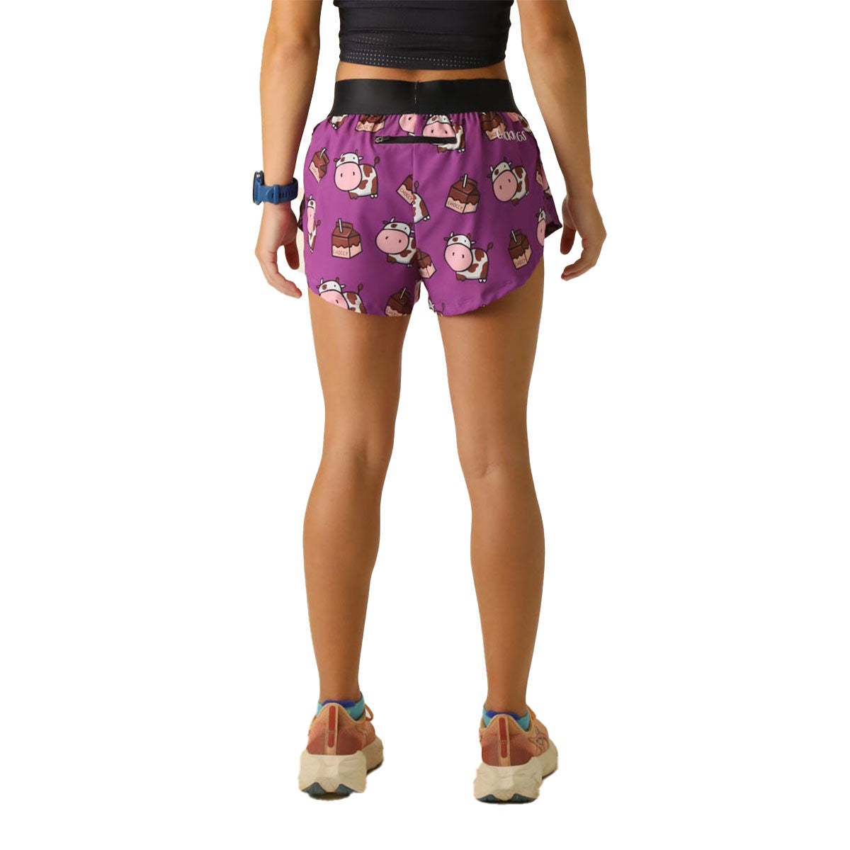 Chickn Legs Women's 1.5" Shorts Choccy Cows
